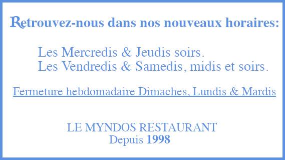 Horaires 1